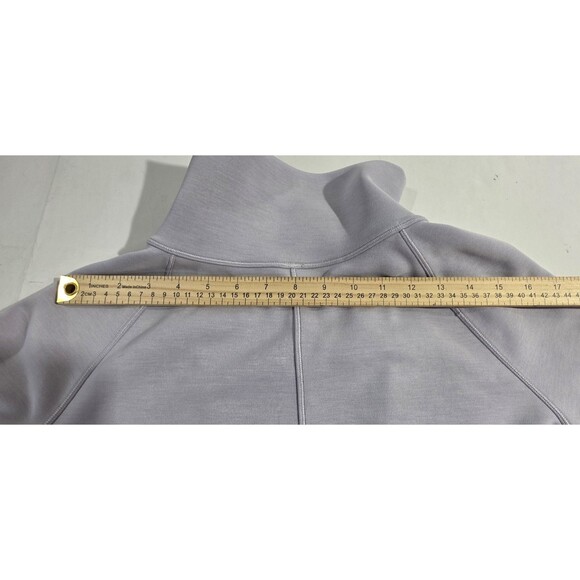 Lululemon Rulu Rally Wrap Lavender Long Sleeve Mock Neck Cardigan Womens Size 6 - Picture 13 of 14